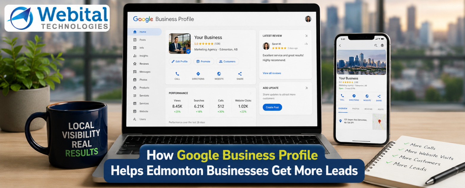 Google Business Profile optimization Edmonton