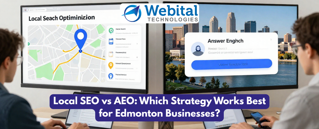 Local SEO vs AEO for Edmonton Businesses